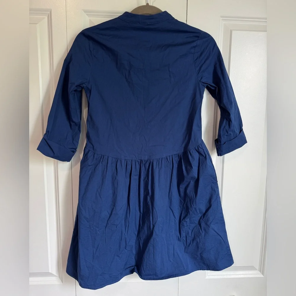 Women’s Tuckernuck Royal Shirt Dress - Size Small - Royal Blue - Picture 2 of 4